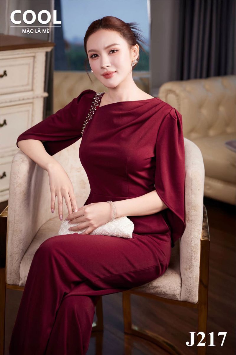 Jumpsuit J217 Đỏ