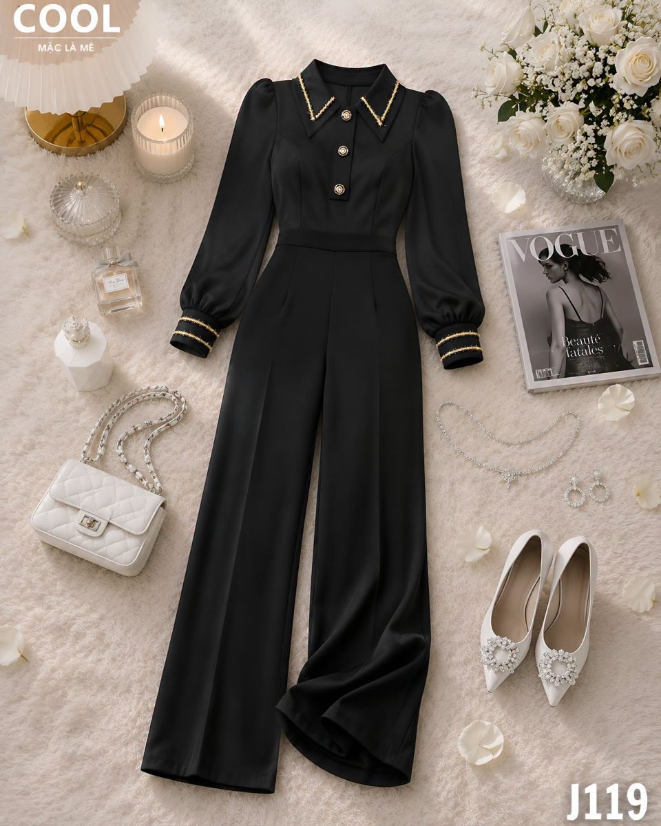 Jumpsuit J119 Đen